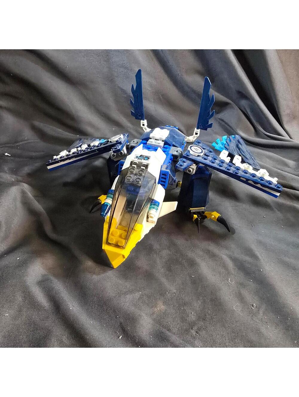 LEGO 70003 Legends of Chima Eris' Eagle Interceptor Blue Incomplete